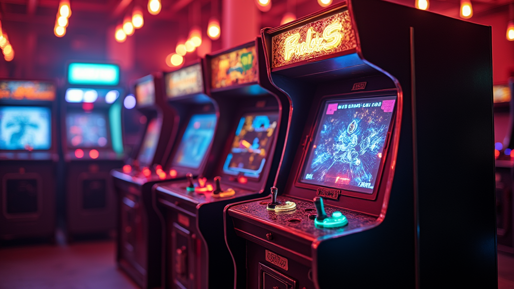 Retro Arcade Machine